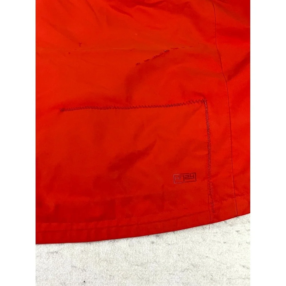 The North Face Hyvent Insulated Ski Jacket Mens XL Red Hiking Outdoor Full Zip